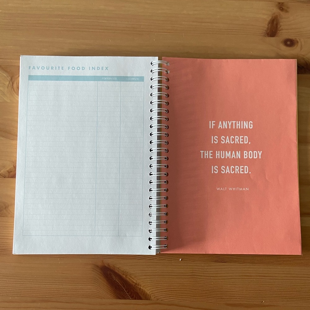 Food Exercise Sleep Wellness Journal - Picture 7 of 9